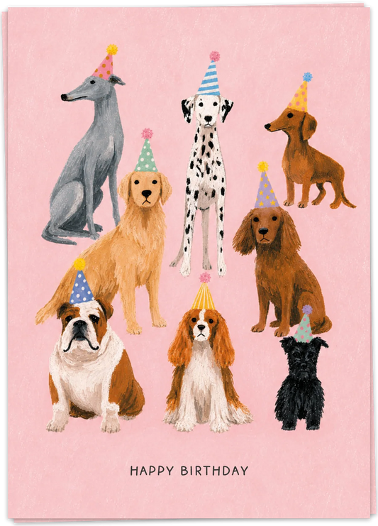 Birthday dogs - Kaart Blanche