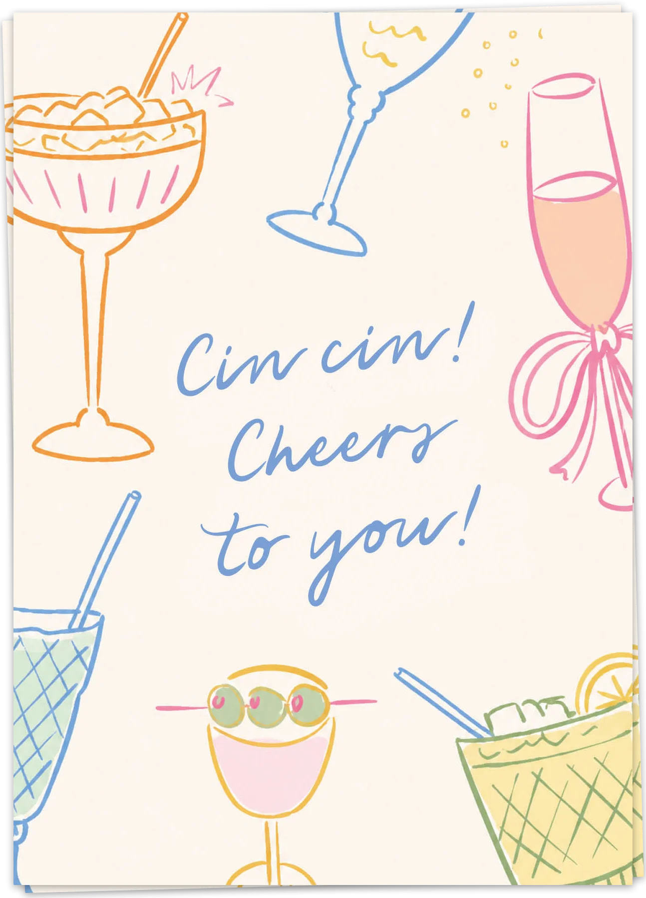 Cin cin cheers - Kaart Blanche