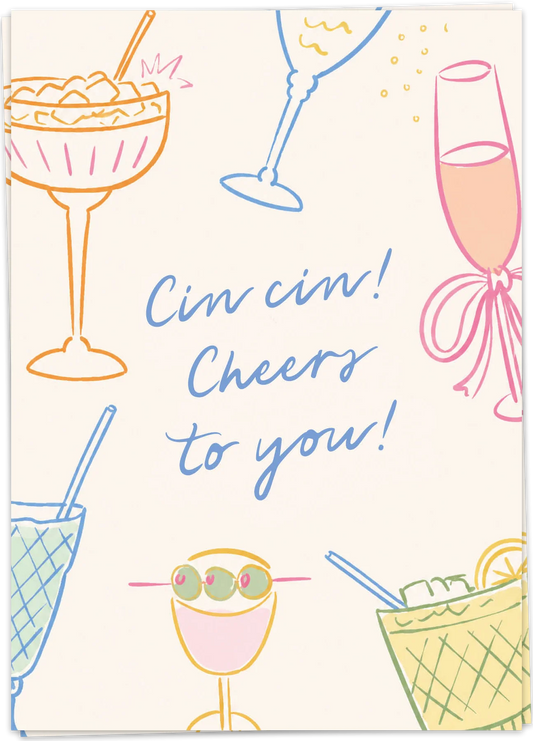 Cin cin cheers - Kaart Blanche