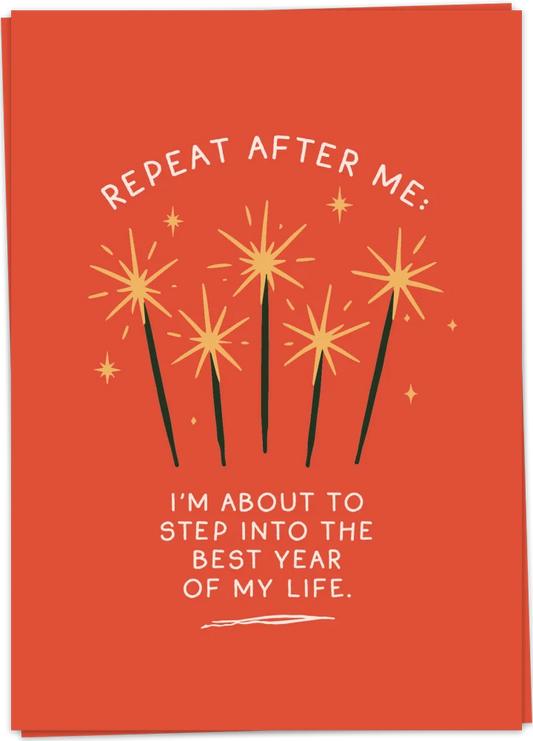 Best year of my life - Kaart Blanche