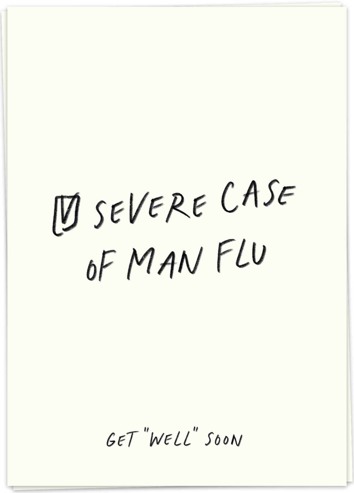 Man flu - Kaart Blanche