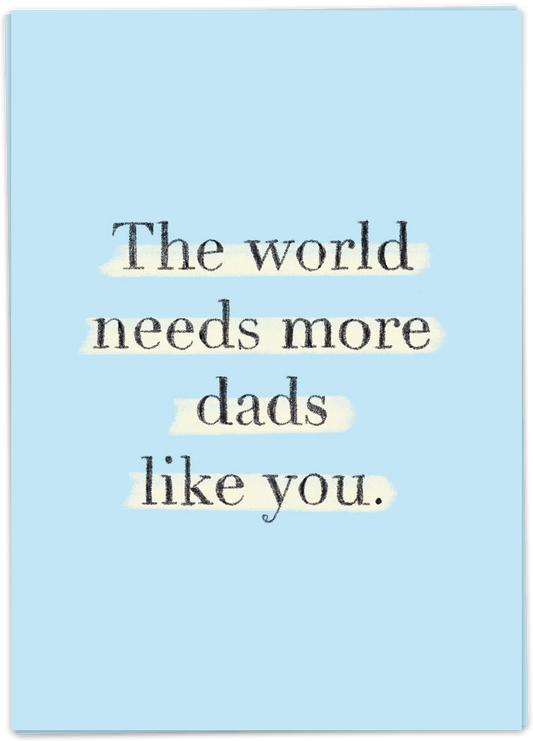 More dads - Kaart Blanche