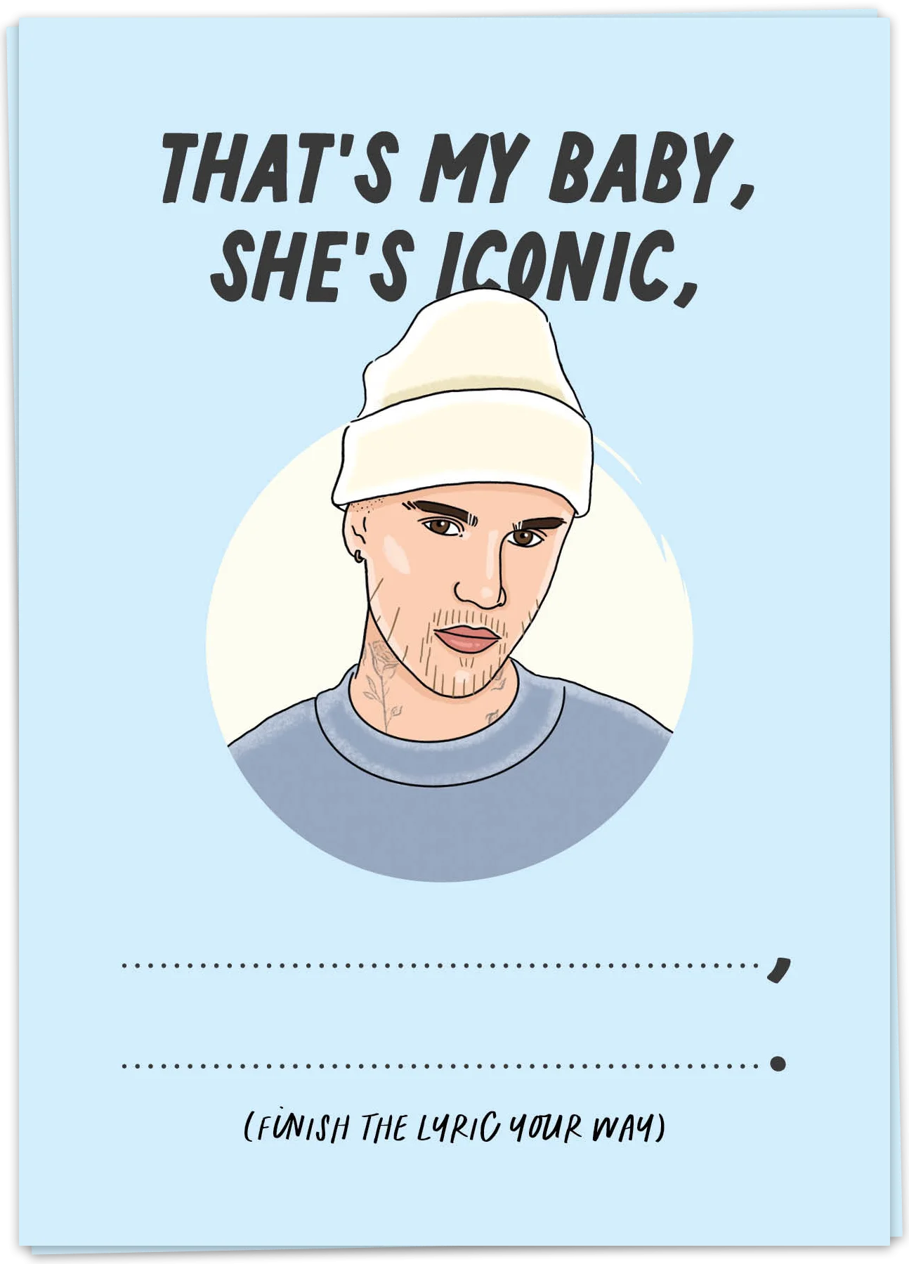 My baby iconic - Kaart Blanche