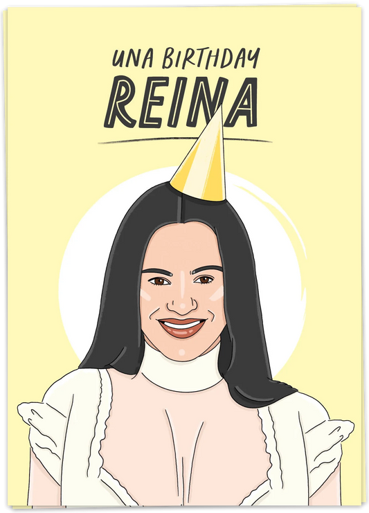 Birthday Reina - Kaart Blanche