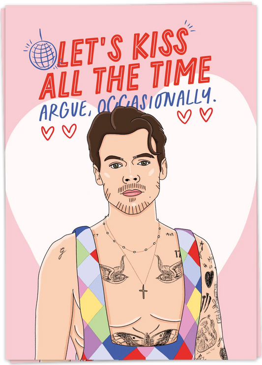 Kiss all the time - Kaart Blanche