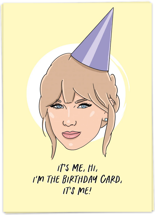 It's me birthdaycard - Kaart Blanche