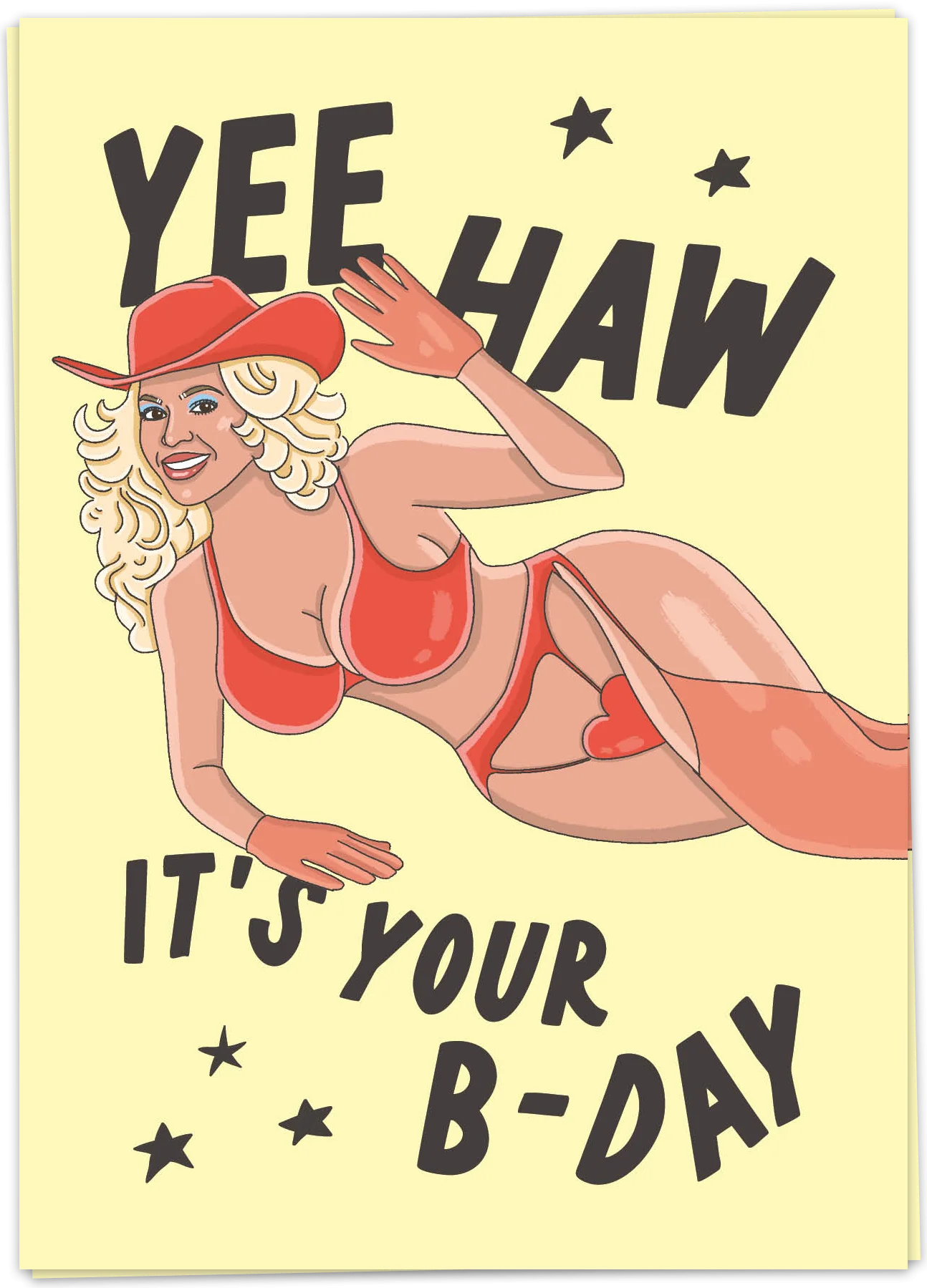 Yeehaw birthday - Kaart Blanche