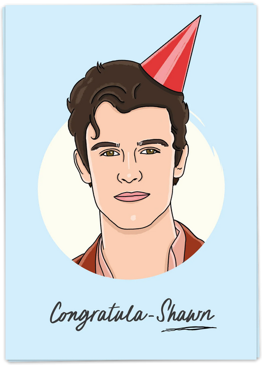 Congratulashawn - Kaart Blanche