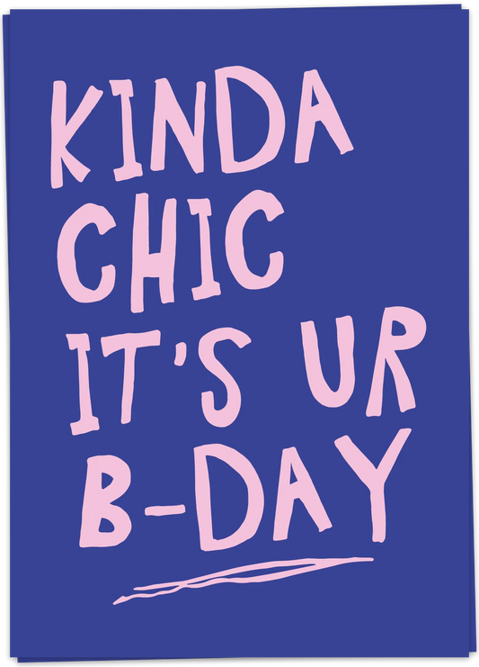 Kinda chic - Kaart Blanche