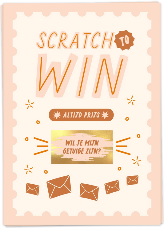 Scratch getuige - Kaart Blanche