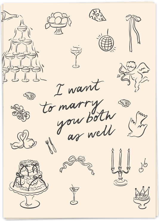 Marry you both - Kaart Blanche