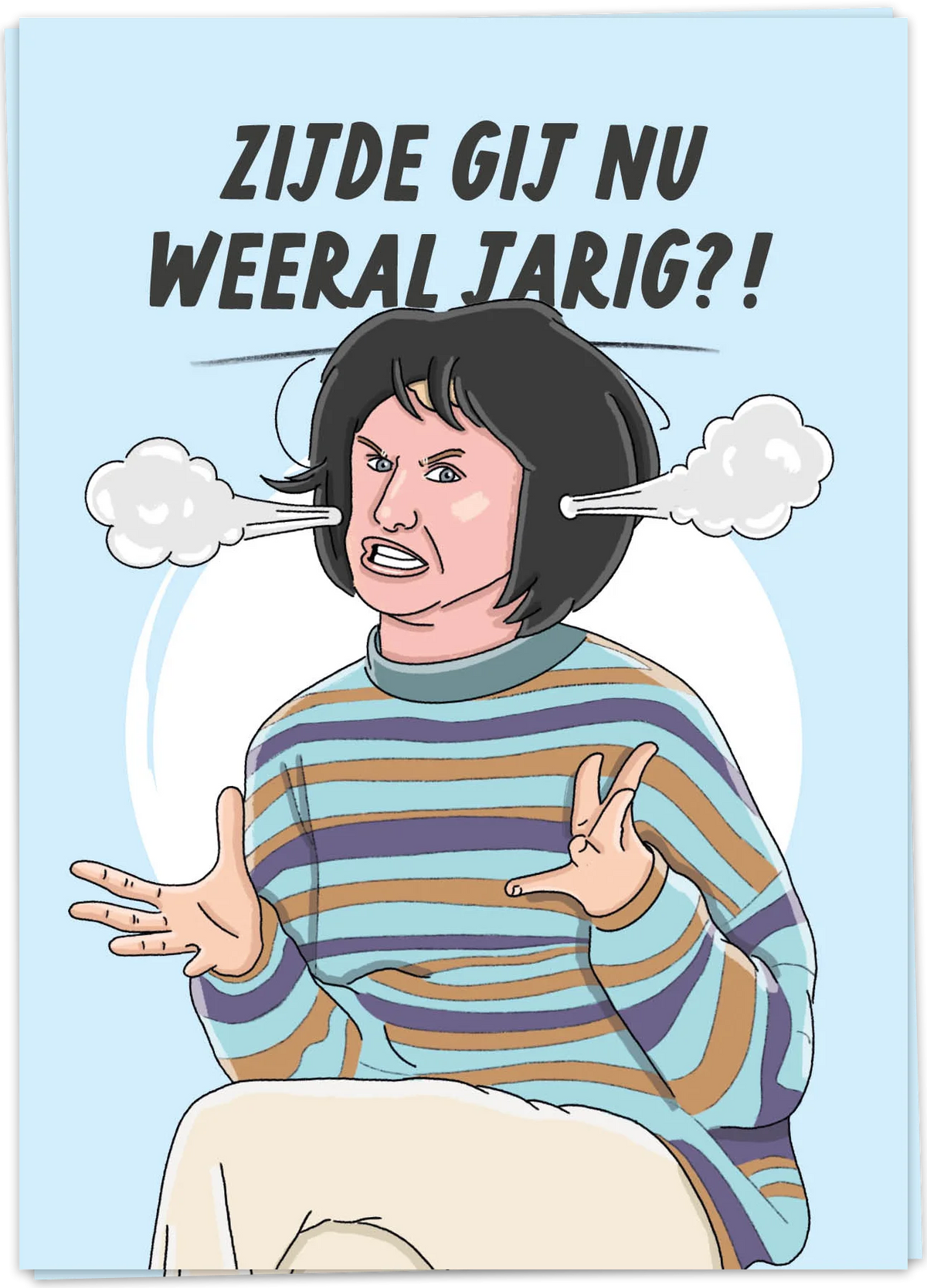 Weeral jarig - Kaart Blanche