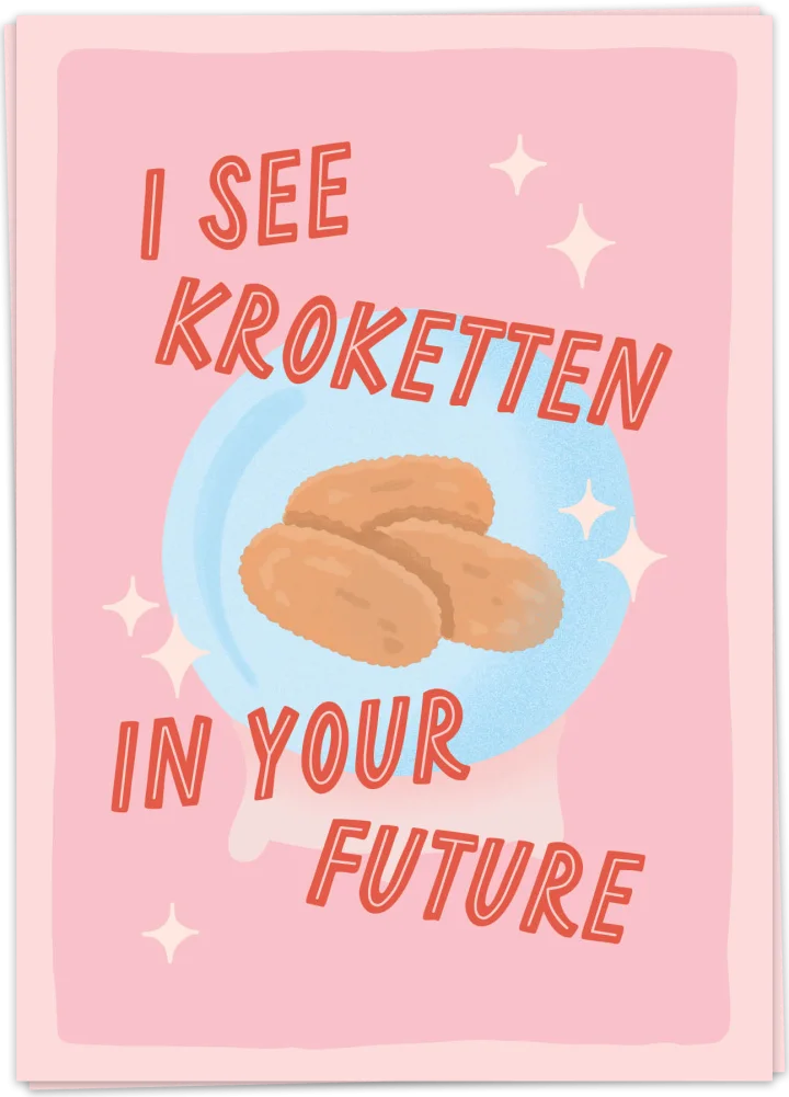 Kroketten future - Kaart Blanche