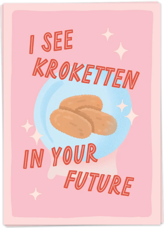 Kroketten future - Kaart Blanche