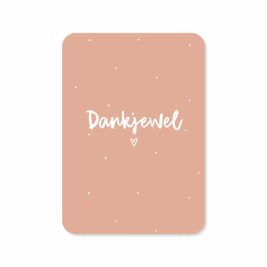 Kaartje Dankjewel