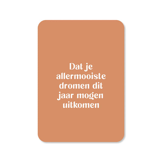 Kaartje Allermooiste dromen