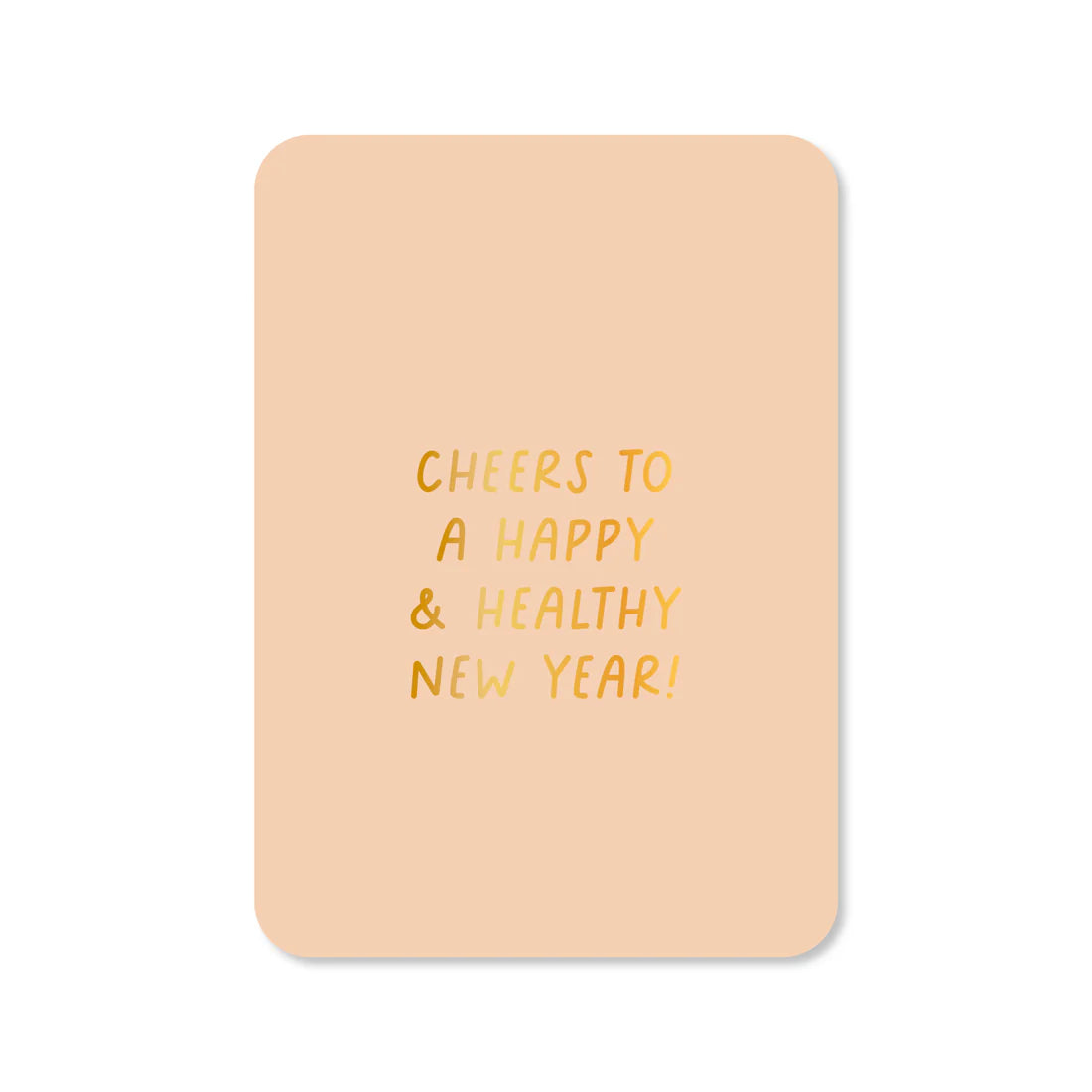Kaartje Cheers to a happy new year