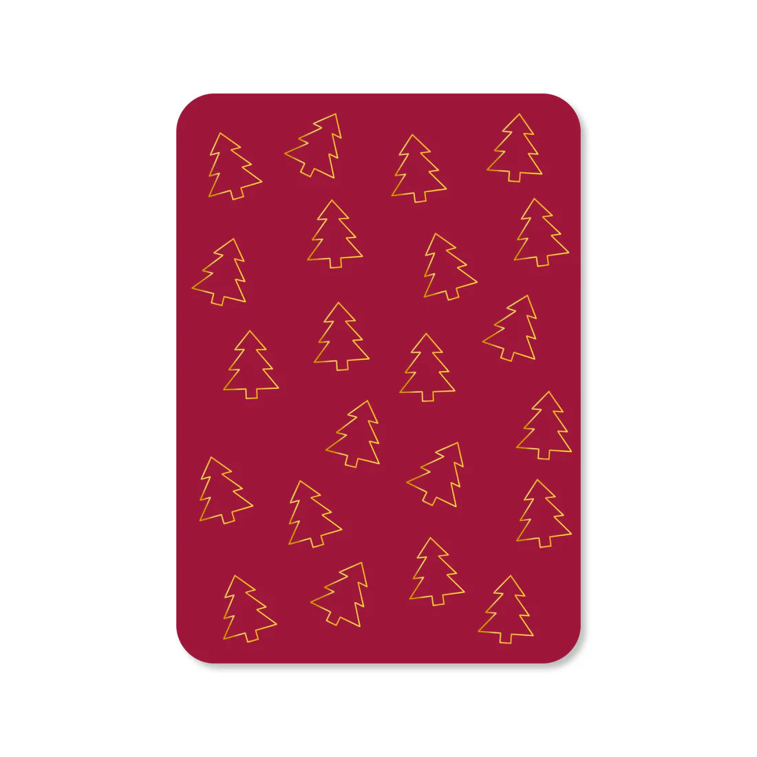 Kaartje Kerstboompjes