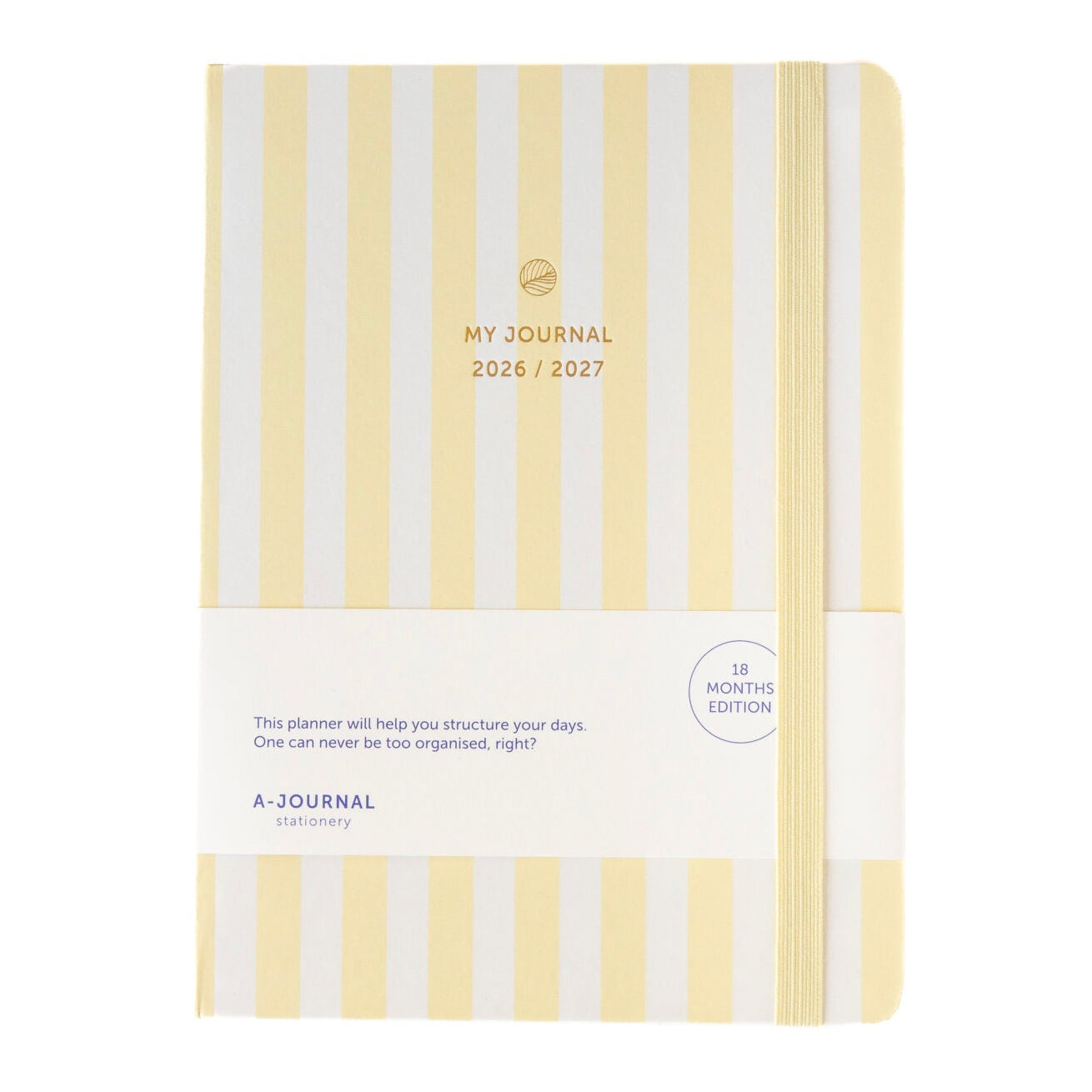 Schoolagenda 26/27 Stripes Vanille