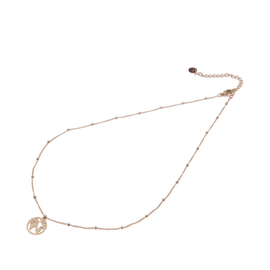 Ketting Globe goud