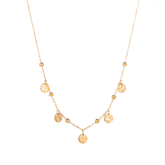 Ketting Petals goud