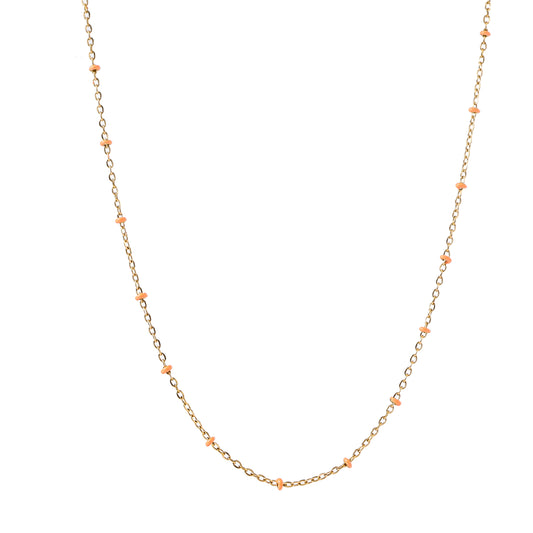 Ketting koraal pareltjes