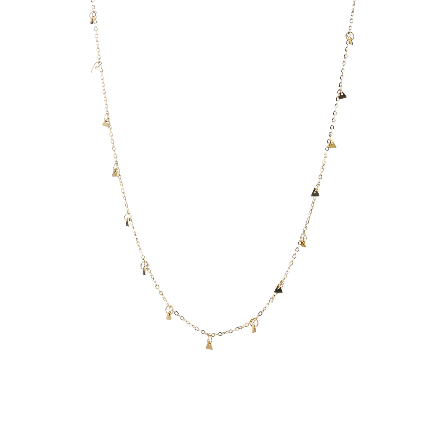 Ketting Tiny Triangle goud