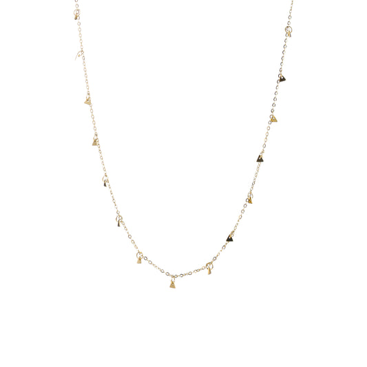 Ketting Tiny Triangle goud