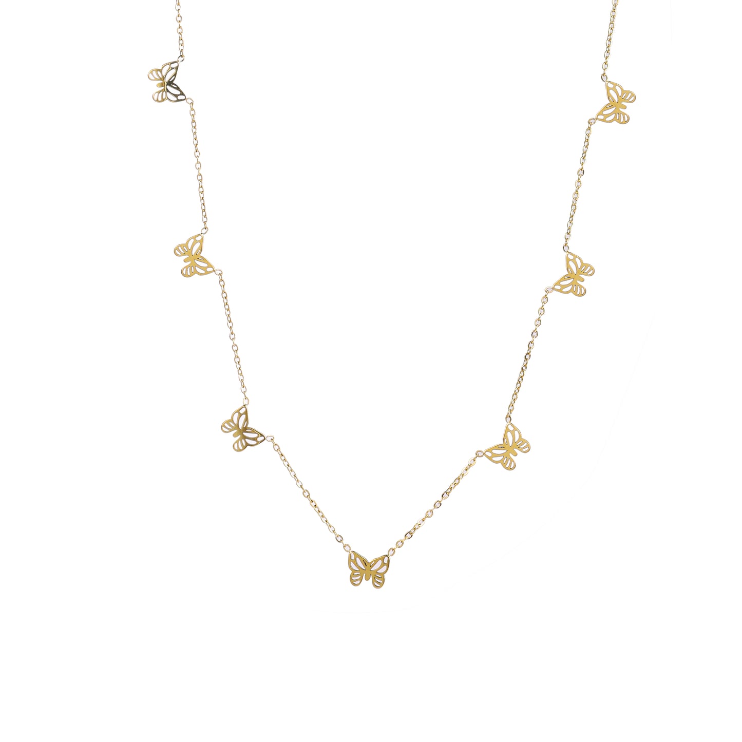 Ketting Butterfly goud