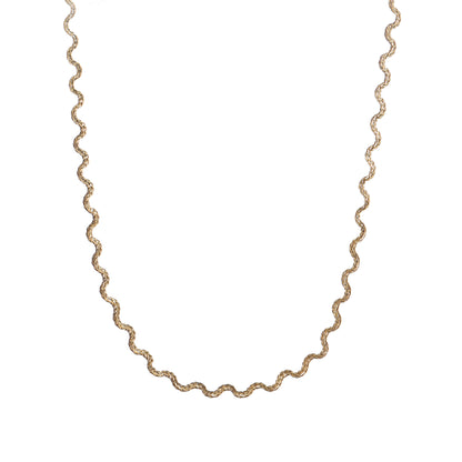 Ketting Waves - Goud