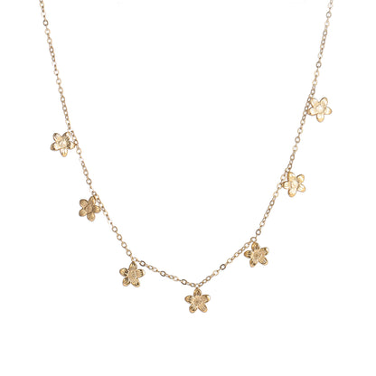 Ketting Daisies - Goud