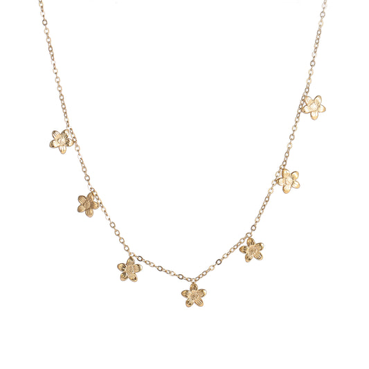 Ketting Daisies - Goud