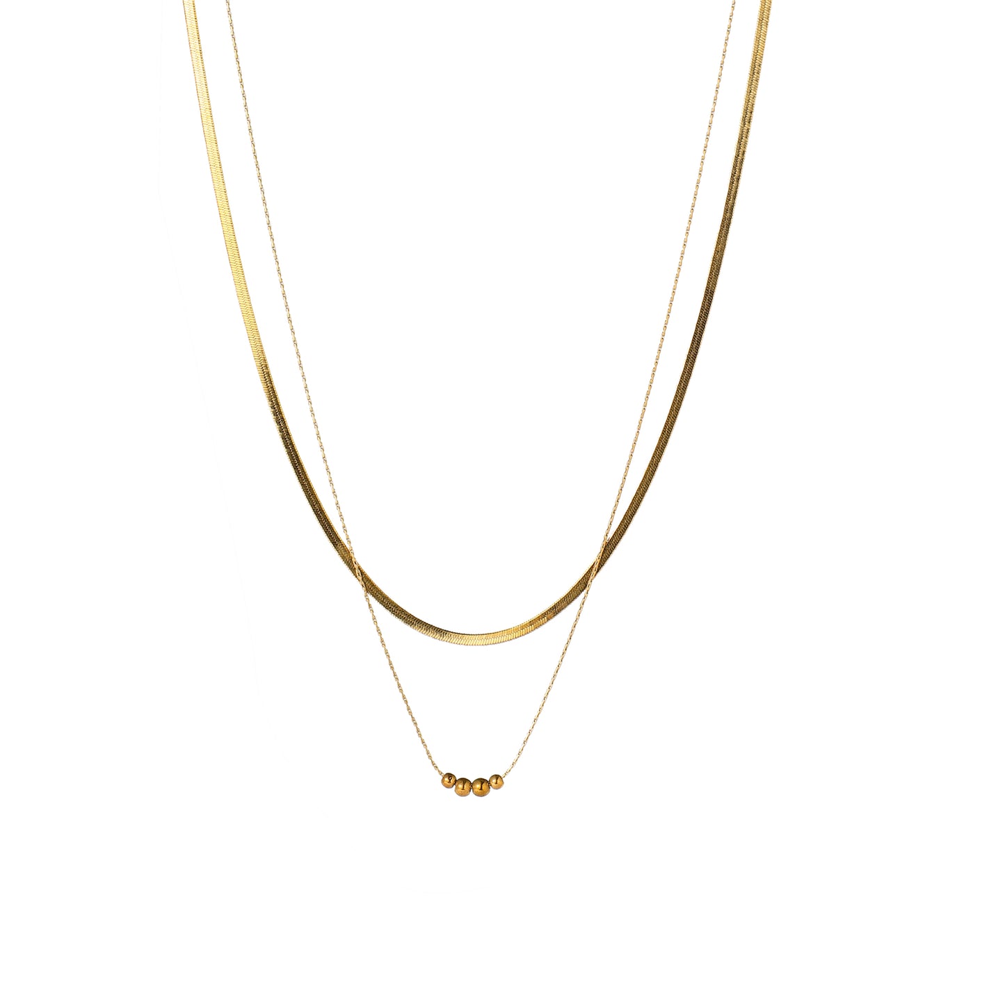 Ketting Double goud