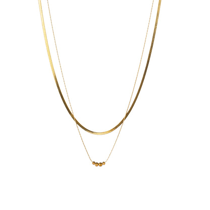 Ketting Double goud