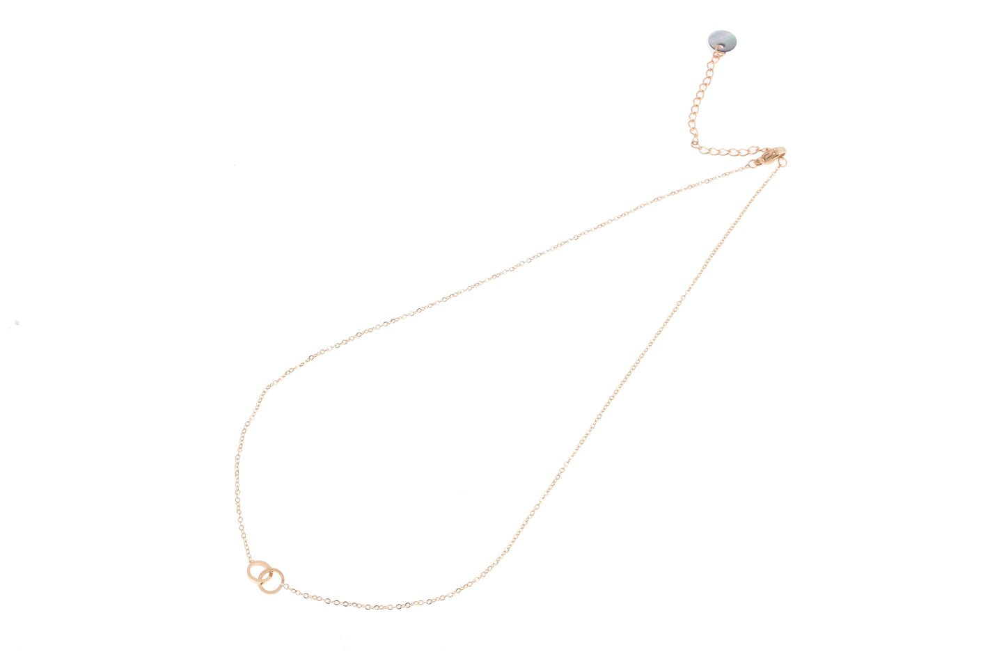 Ketting Double O goud