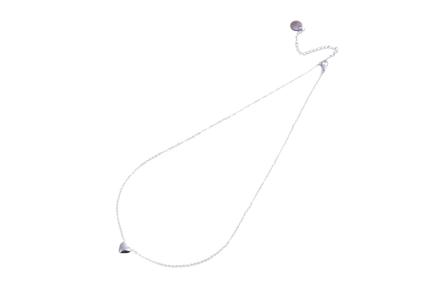 Ketting Full Heart zilver