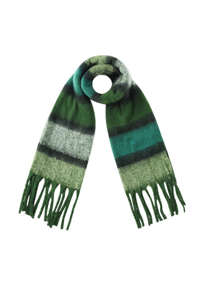 Sjaal Olivia groen
