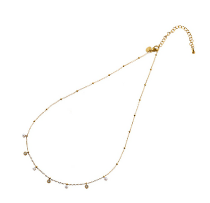 Ketting Pearls & Stones