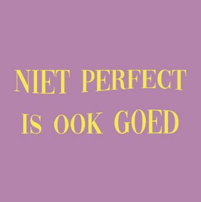 Magneettegeltje Niet perfect