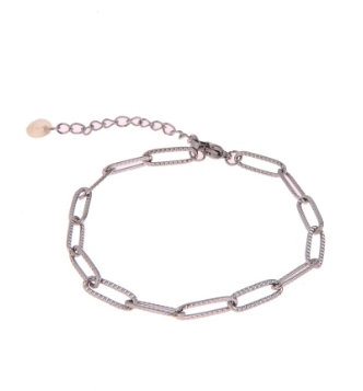 Armband Chain Link zilver
