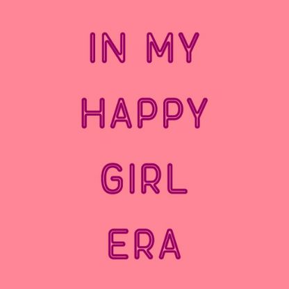 Magneettegeltje Happy Girl Era
