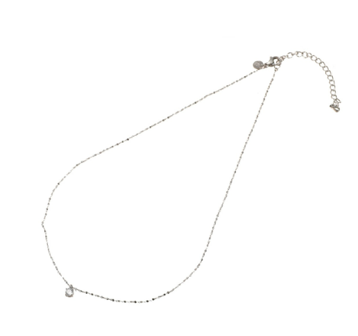 Ketting Stone zilver