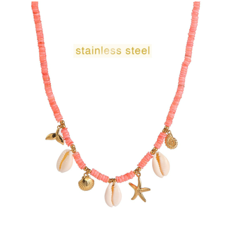 Ketting Surf & Sea roze