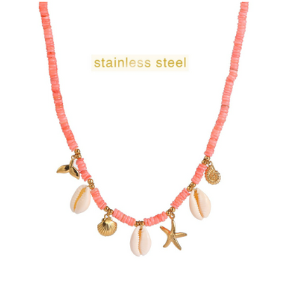 Ketting Surf & Sea roze