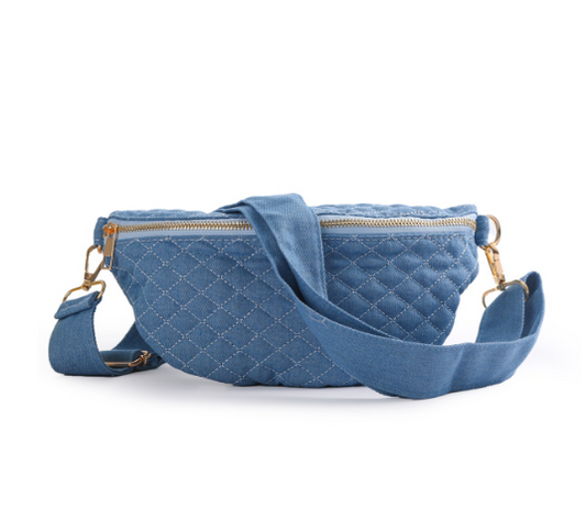 Denim Crossbody Bag