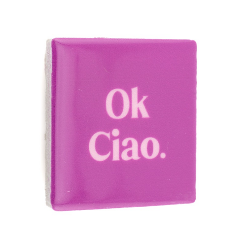 Magneettegeltje Ok ciao