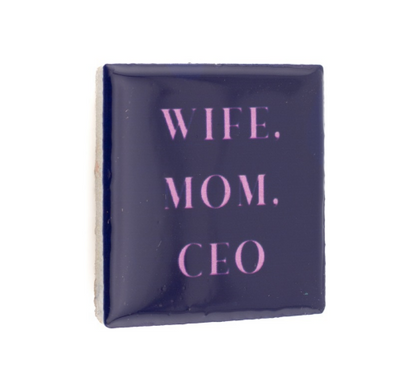 Magneettegeltje Wife Mom CEO