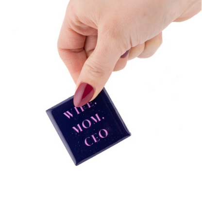 Magneettegeltje Wife Mom CEO