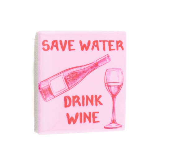Magneettegeltje Drink wine
