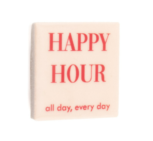 Magneettegeltje Happy Hour